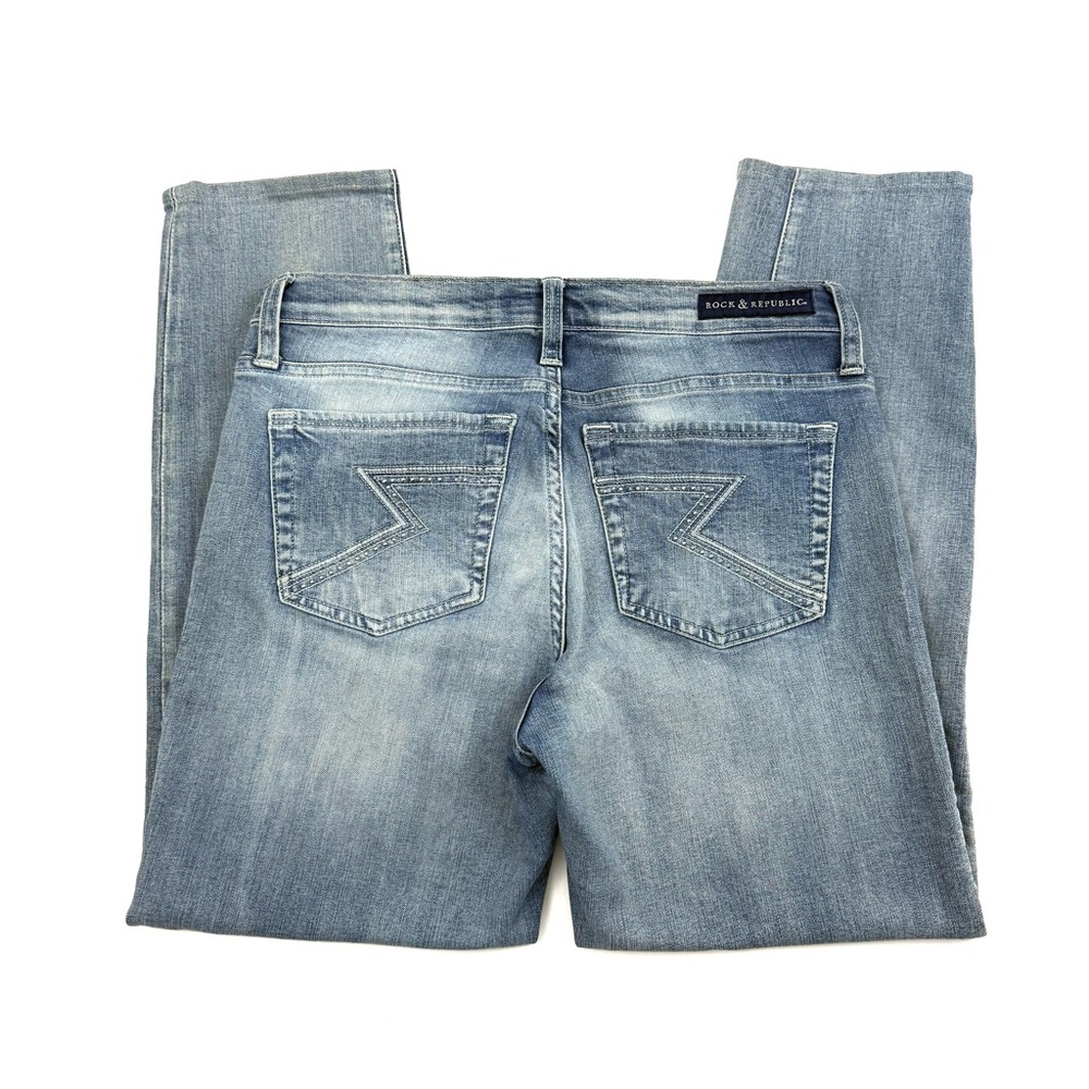 Rock & Republic Berlin Jeans Light Wash Stretch Skinny